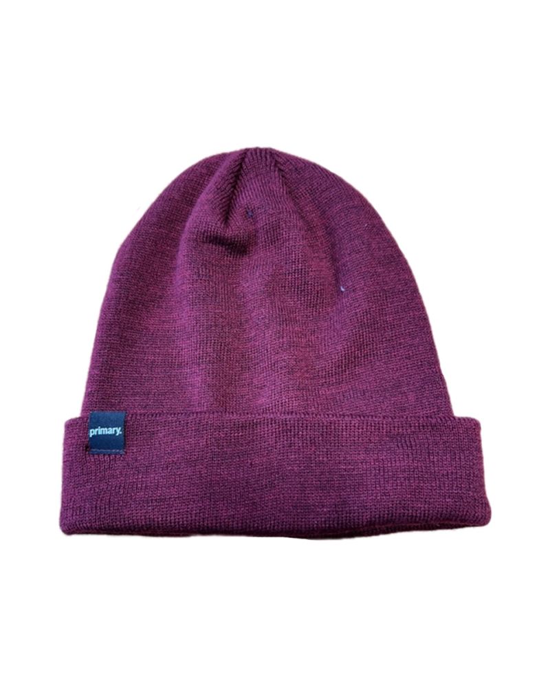 Caciula Primary Joe Beanie Burgundy Red