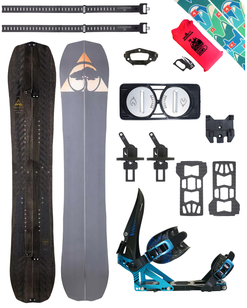PACHET Splitboard Arbor Bryan Iguchi Pro x Legaturi Spark R&D