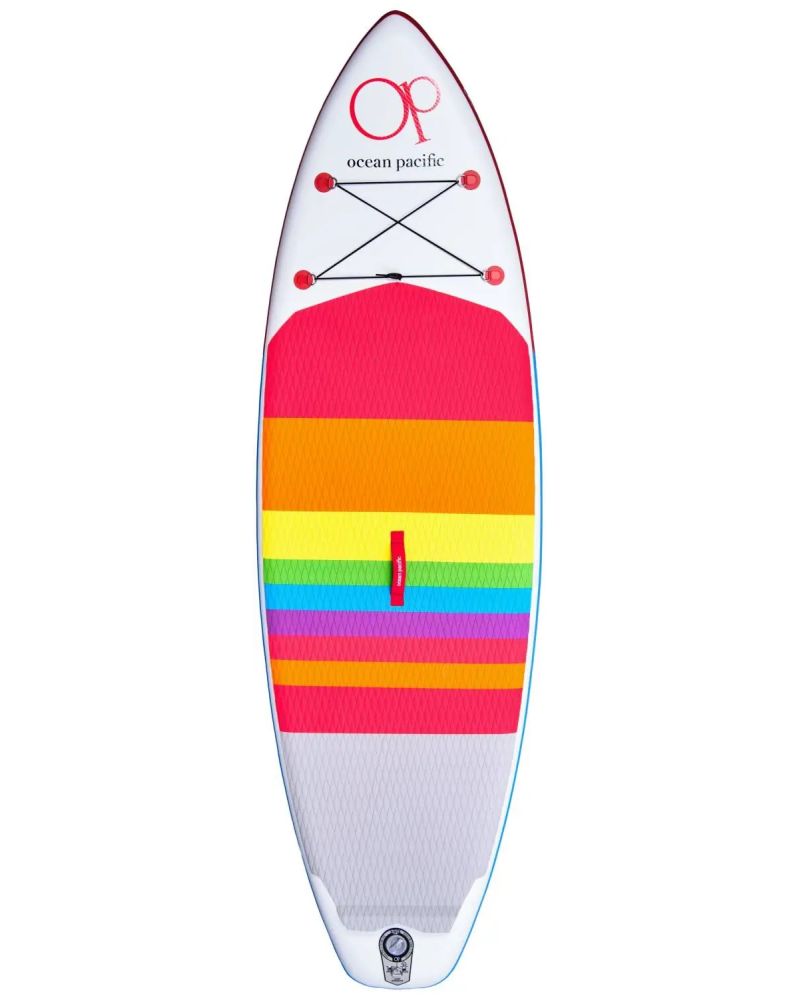 Paddle Board Ocean Pacific Sunset All Round 9'6 Inflatable Alb /Roșu/Albastru