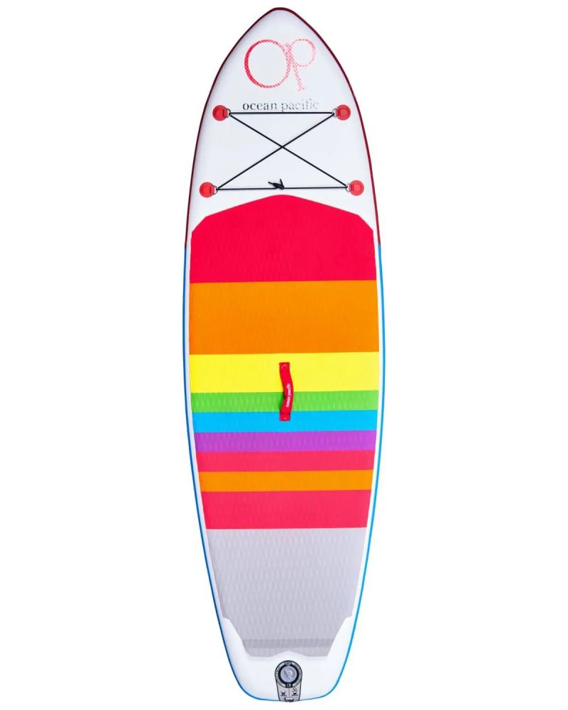 Paddle Board Ocean Pacific Venice All Round 8'6 Inflatable Alb /Roșu/Albastru