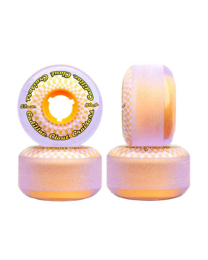 Roti Skateboard Cadillac Clout 80A Cruiser 57mm Portocaliu