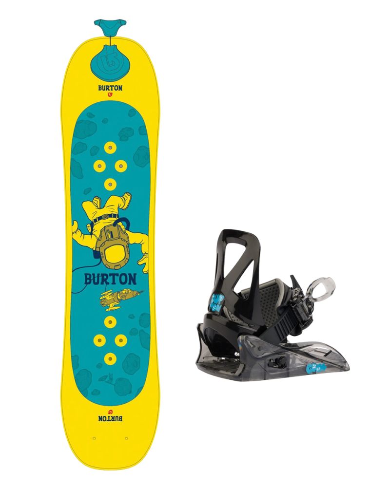 SET Burton Riglet 90 x Legaturi Burton Mini Grom