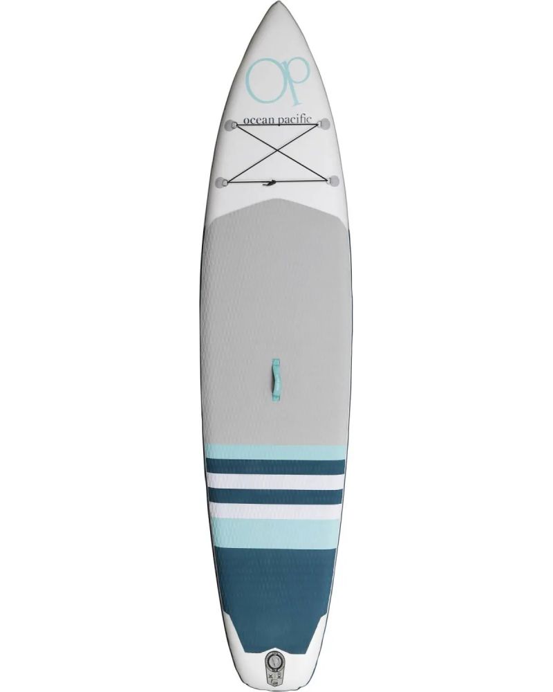 SUP Ocean Pacific Laguna Lite 11'6 Gonflabil Alb /Gri/Turcoaz