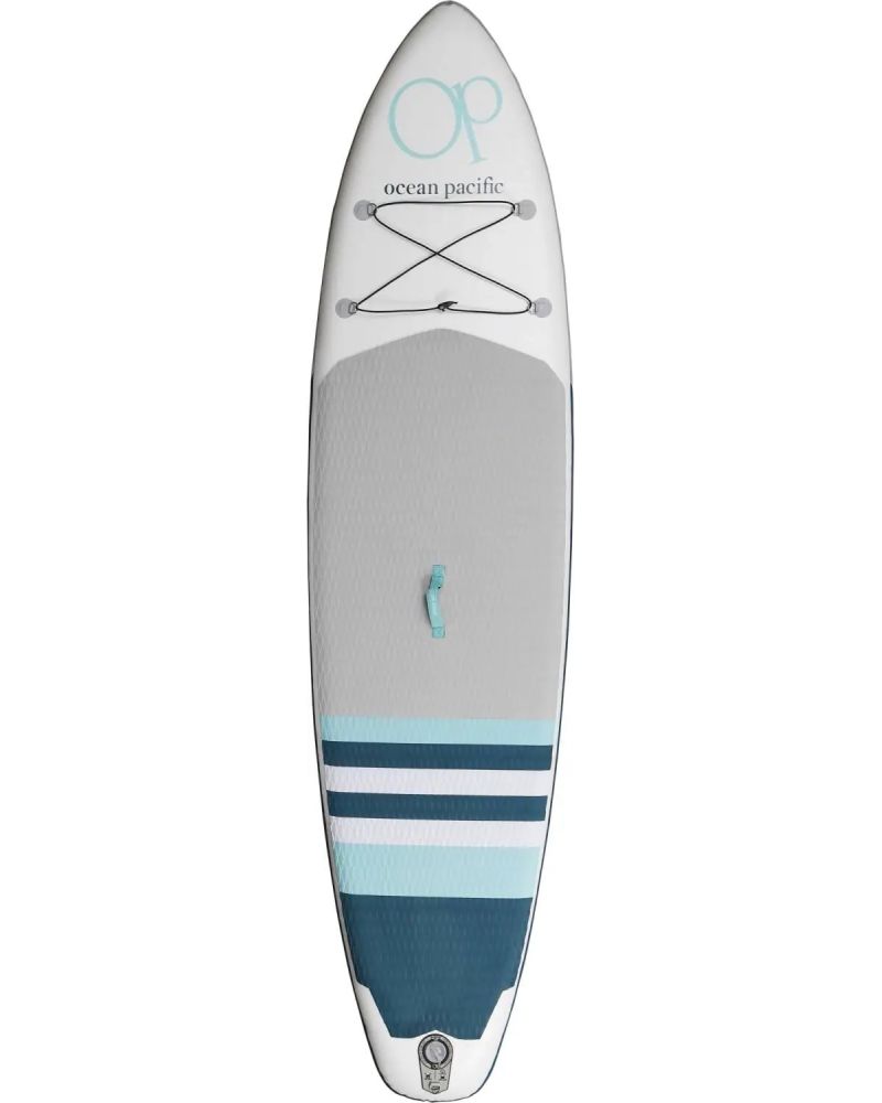 SUP Ocean Pacific Malibu Lite 10'6 Gonflabil Alb /Gri/Turcoaz