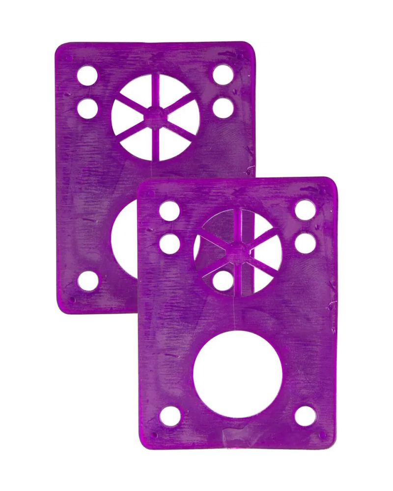 Skateboard Risers (Purple, 3mm) 1/8"
