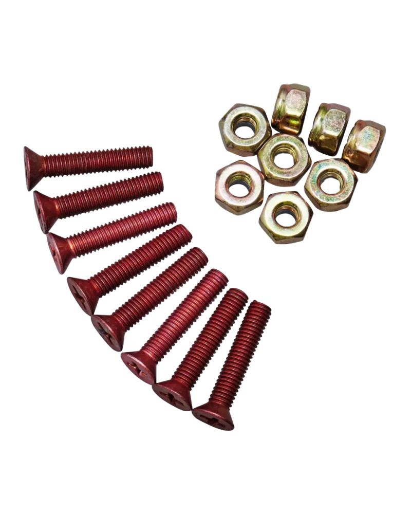 Suruburi Venom Redheads Truck Bolts 8 Pack (1" - Auriu)