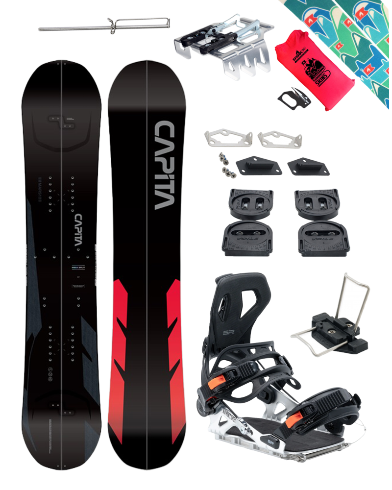 Pachet Splitboard Capita Mega 161 x Legaturi SP W25