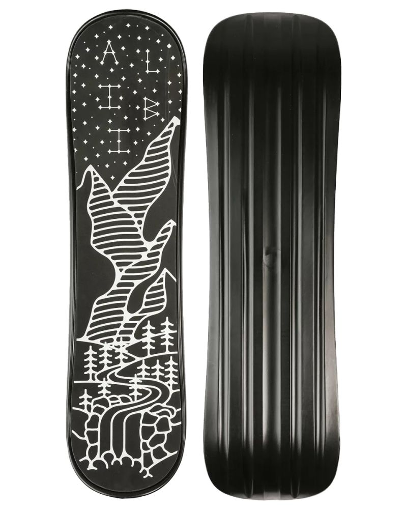 Snowskate Alibi Snowboards Constant Elation S Snow Skate Black