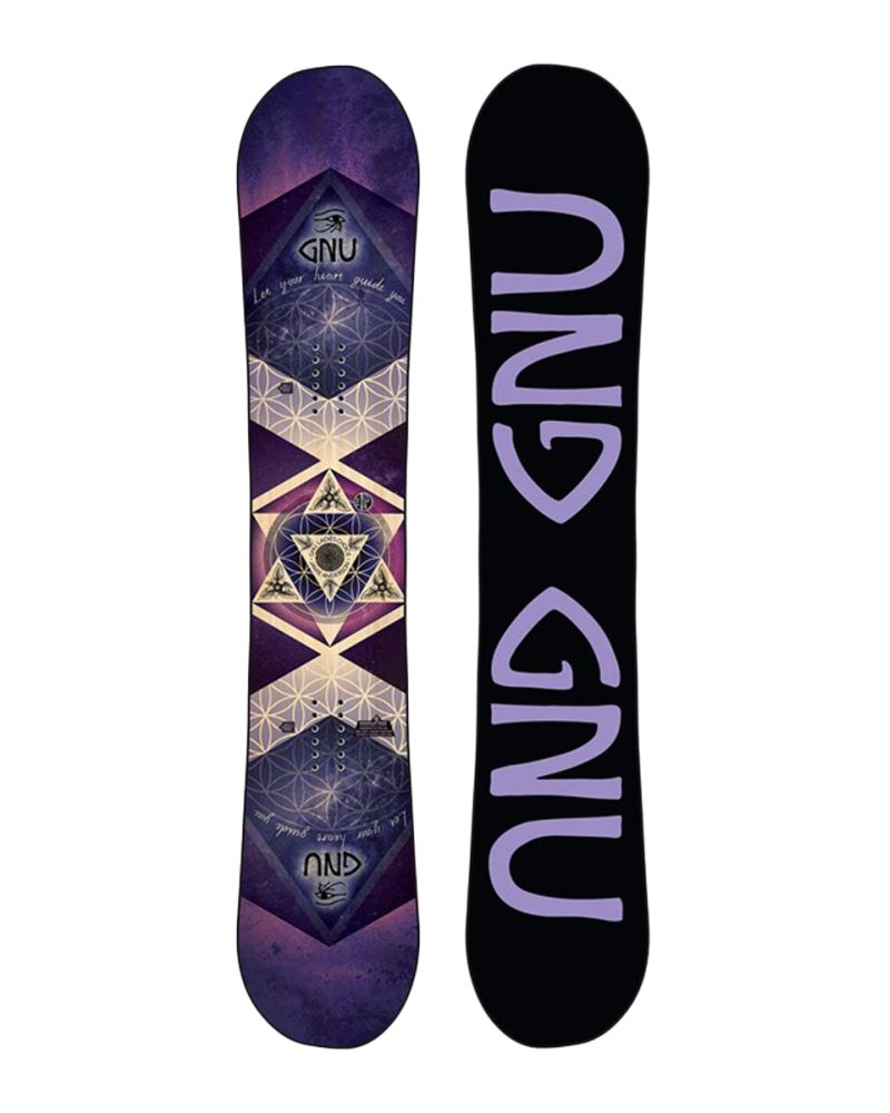 Placa Snowboard Gnu Asym Ladies Choice C2X 151