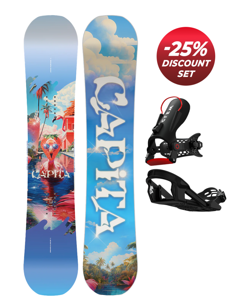 SET CAPiTA SPACE METAL FANTASY 2025 x Legaturi CLEW Freedom