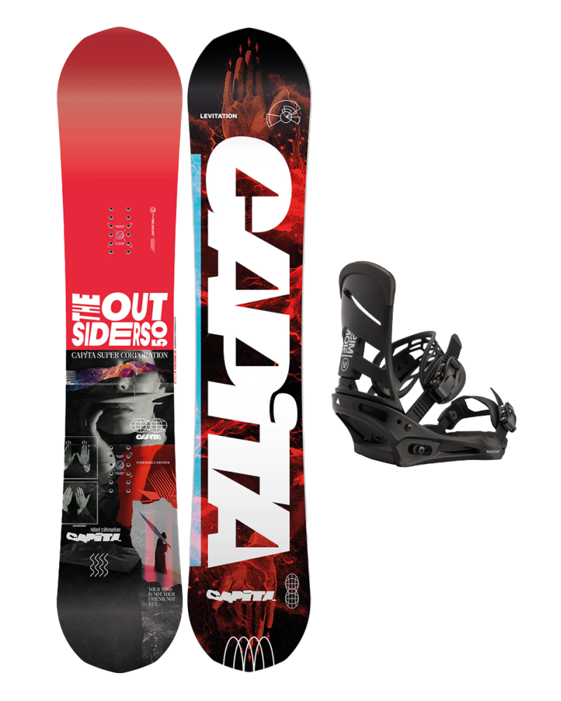 SET CAPiTA THE OUTSIDERS 2025 158 x Legaturi BURTON MISSION