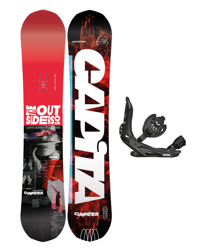 SET CAPiTA THE OUTSIDERS 2025 158 x Legaturi VIMANA The Scando