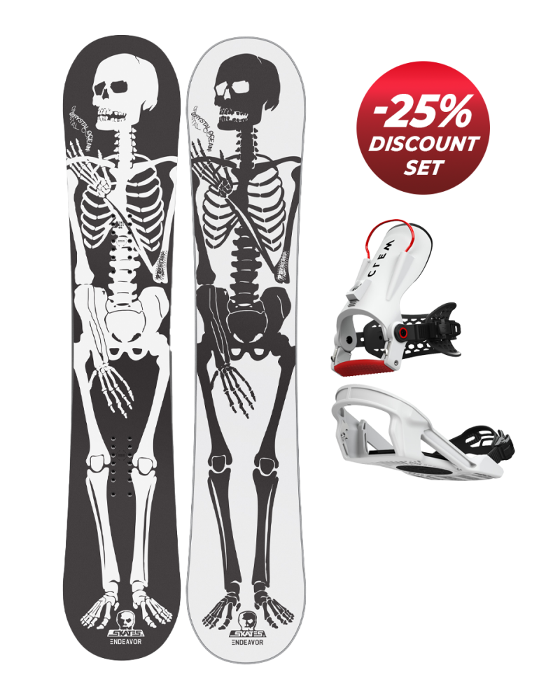 SET ENDEAVOR Skull Skates 2025 x Legaturi CLEW Freedom 1.0