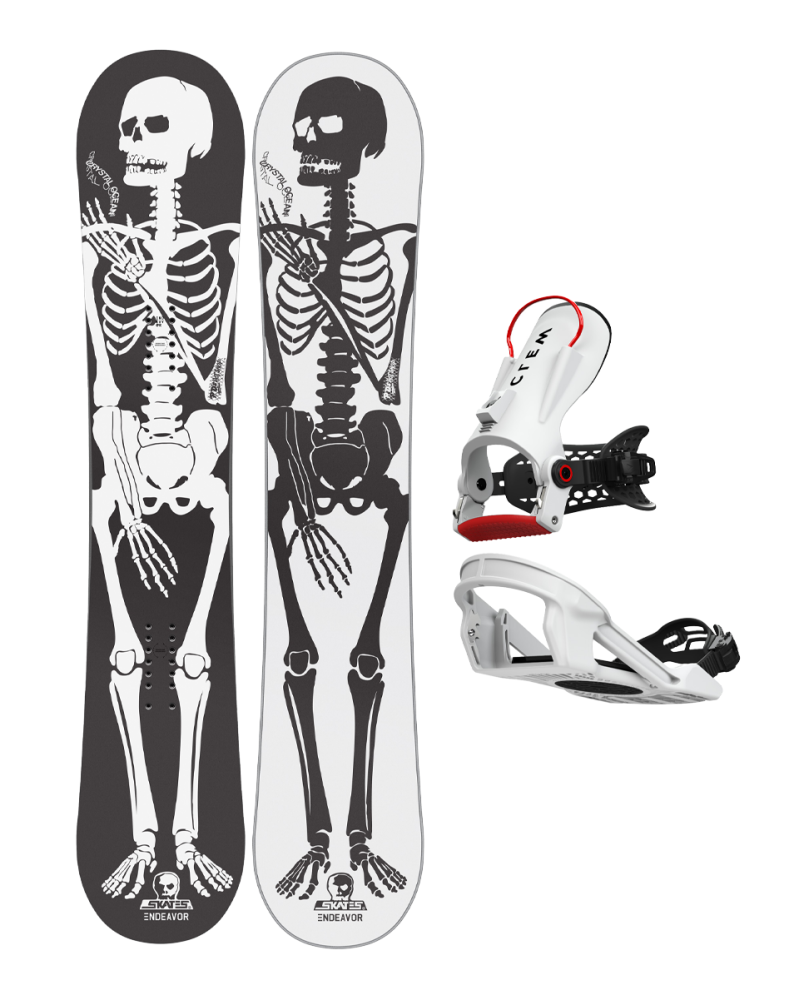 SET ENDEAVOR Skull Skates 2025 x Legaturi CLEW Freedom 1.0