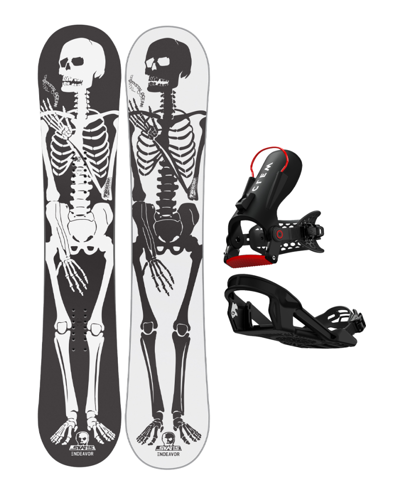 SET ENDEAVOR Skull Skates 2025 x Legaturi CLEW Freedom 1.0