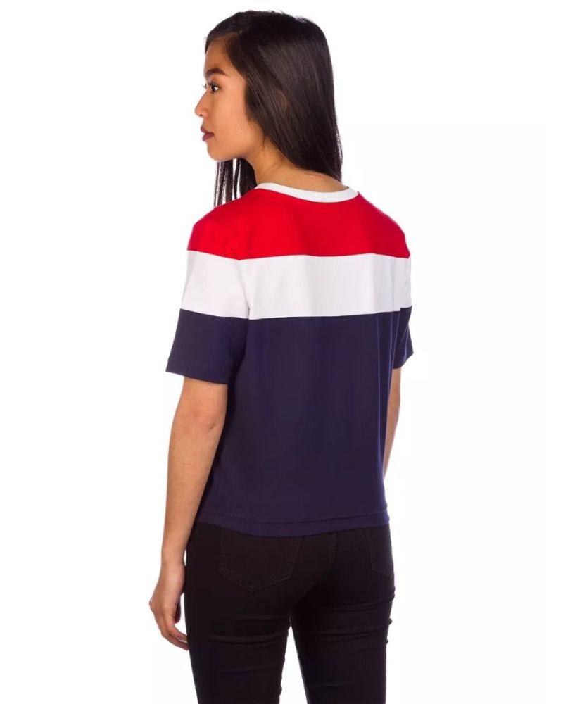 Tricou Fila Crew Crop Peacoat White M