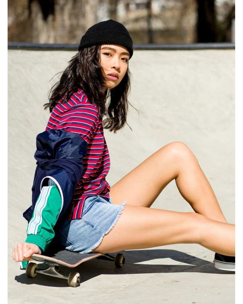 Pantaloni Scurti Empyre Jenna Vintage Indigo Blue 3