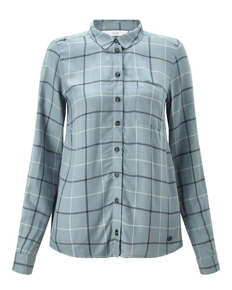 Camasa Numph Bjarma Shirt Gray 36