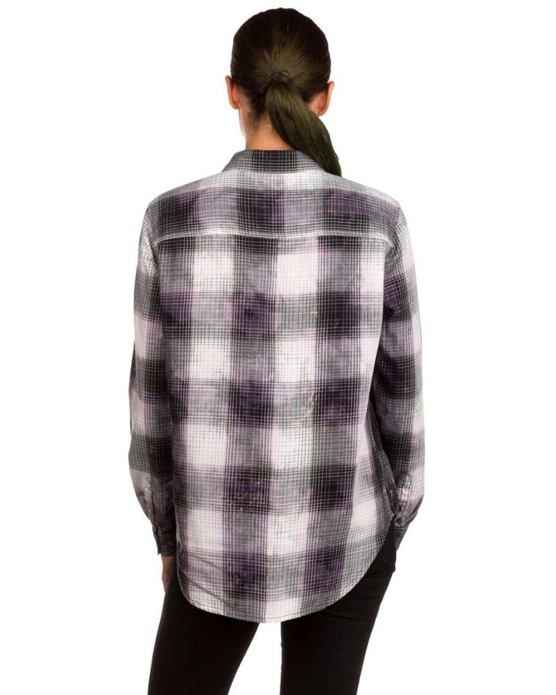 Camasa OBEY Wooster Button Multi Black L