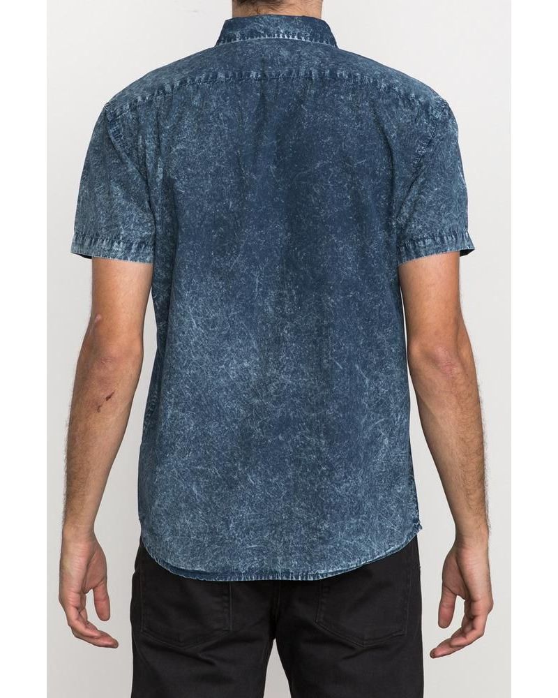 Camasa RVCA Acid Rain Shirt Blue S