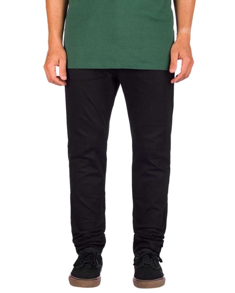 Pantaloni Empyre Verge Tapered Skinny Jeans Black Denim 28