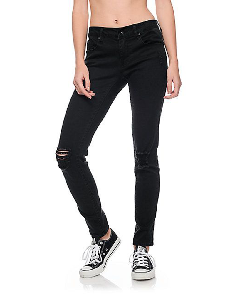 Pantaloni Lungi Empyre Tessa Jeans Black Storm 9