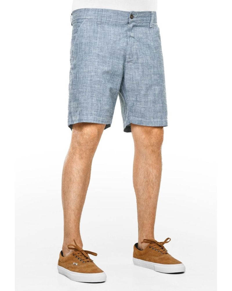 Pantaloni Scurti Reell Miami Chino Chambray Blue 28