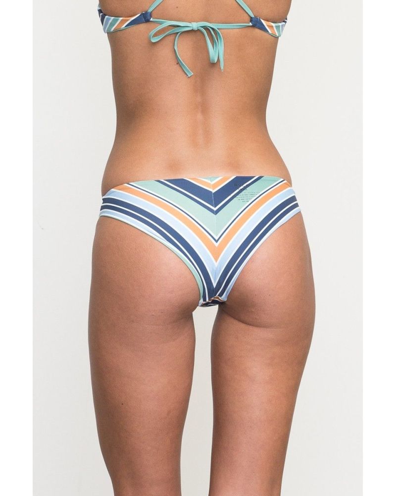 Bikini RVCA Stripe Type sky blue XS
