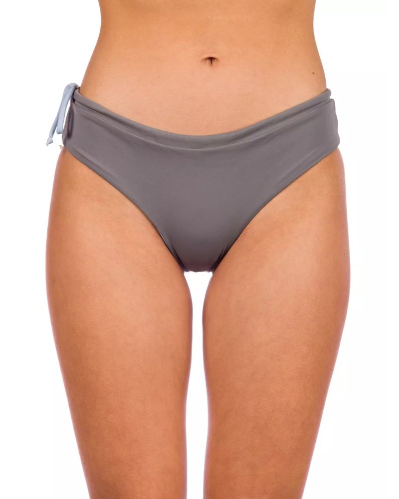 Bikini Bottom Zelaous Basic Surf Bottom Stone Grey Ash