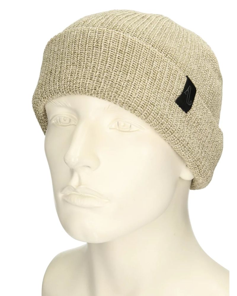 Caciula Autumn Headwear Simple Beanie Oatmeal