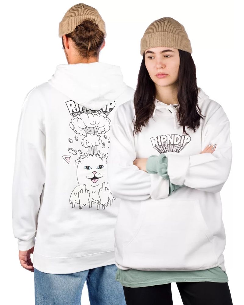 Hanorac RIPNDIP Mind Blown White S