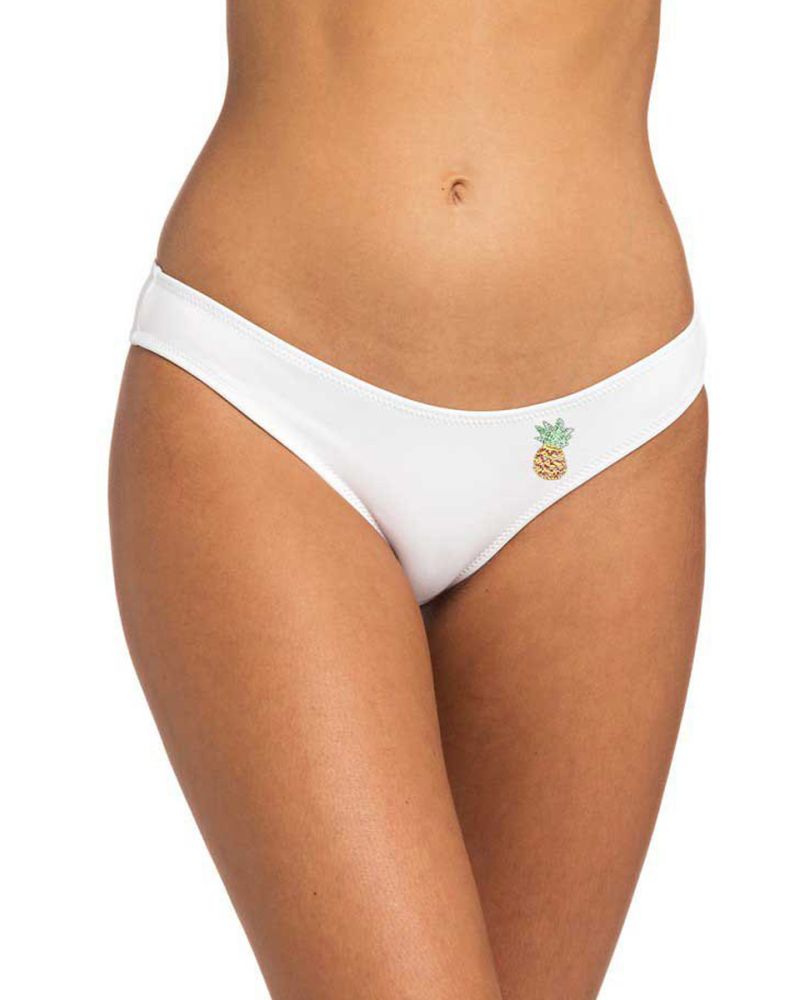 Bikini Bottom Rip Curl Tit's Up Cheeky Optical White M