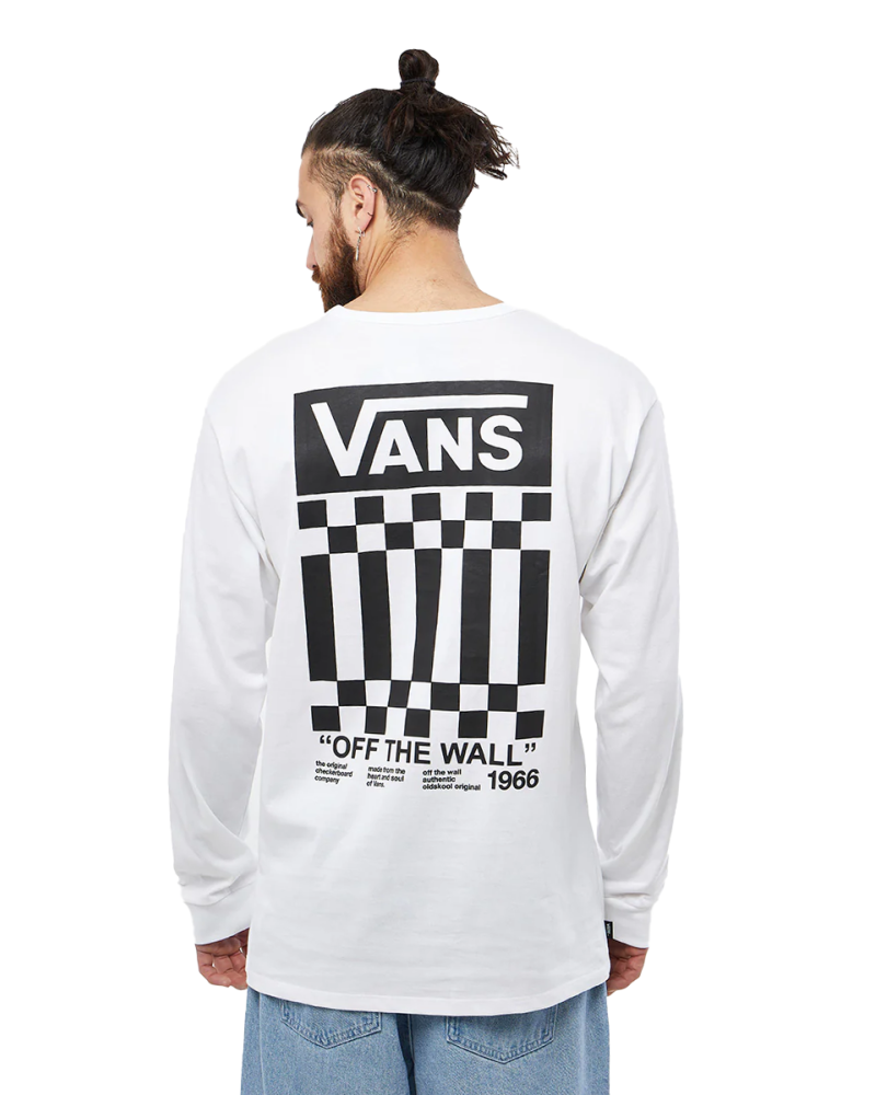Bluza Vans Off The Wall Check Graphic White S