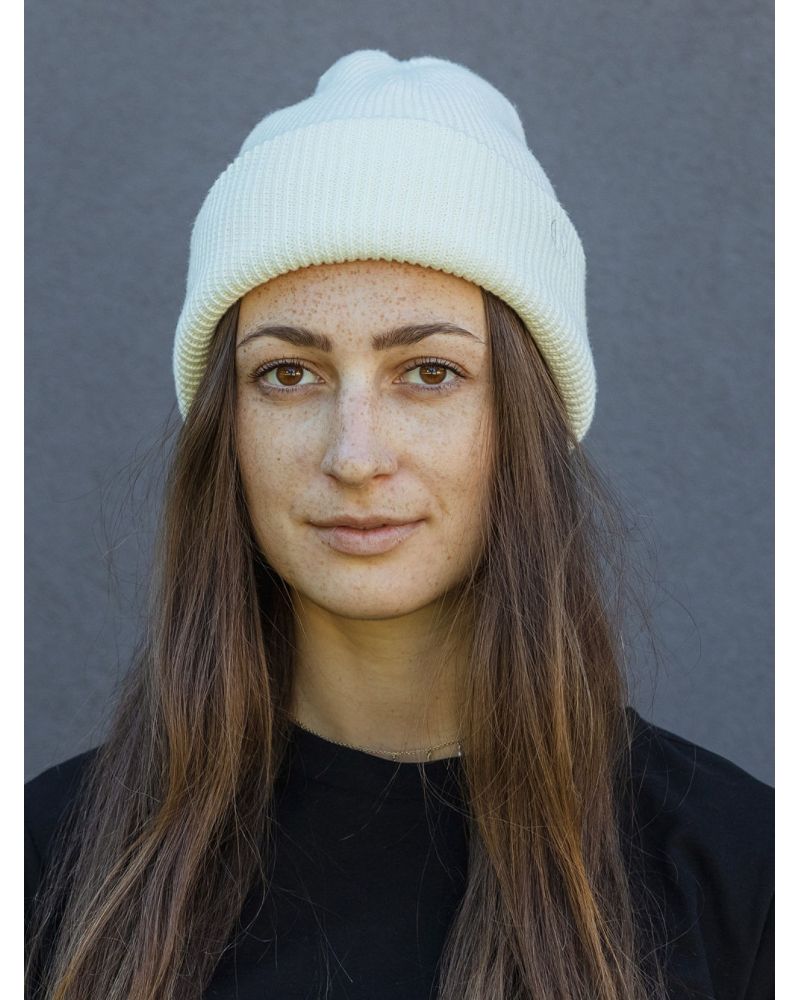 Caciula Kazane Andes Naturals Pattern Vanilla Ice