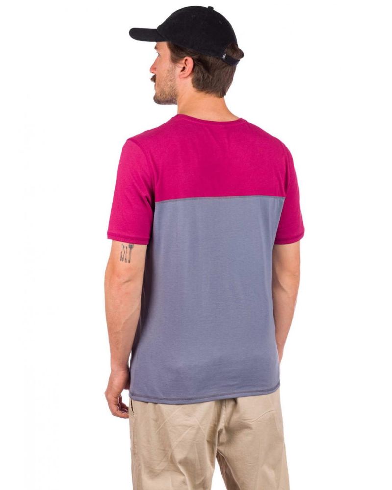 Tricou Kazane Flip Folkstone Gray Beaujolais S