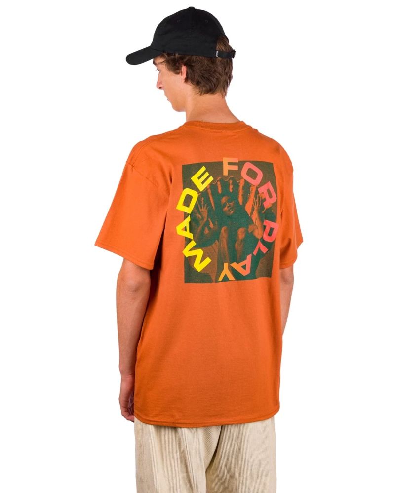 Tricou Paterson Made for Play Orange S