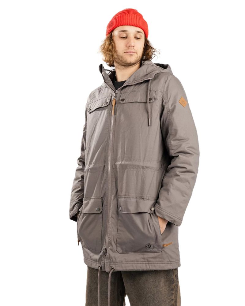 Geaca Iarna Kazane Theodor Charcoal Gray M