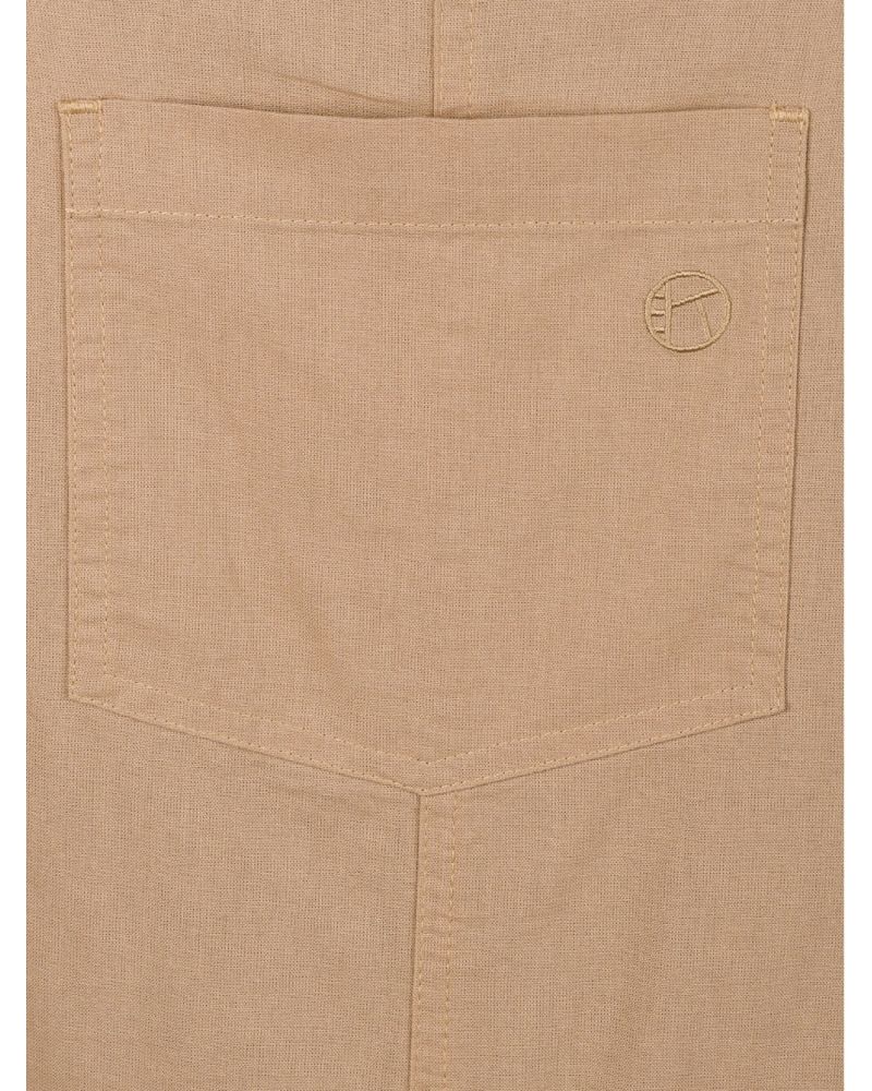 Pantaloni Scurti Salopeta Joanna Dungarees Chinchilla Brown XL
