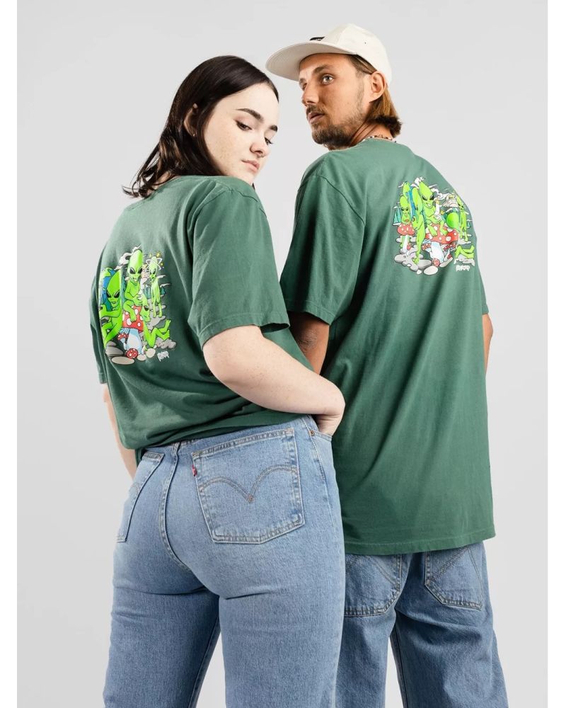 Tricou RIPNDIP Space Gang Olive Green S