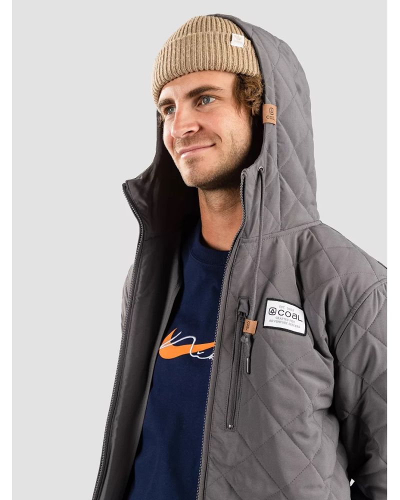 Geaca Iarna Coal Folsom Castle Rock Gray S