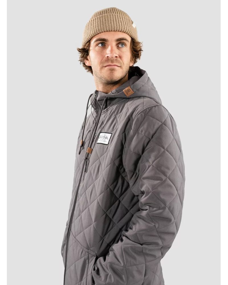 Geaca Iarna Coal Folsom Castle Rock Gray S