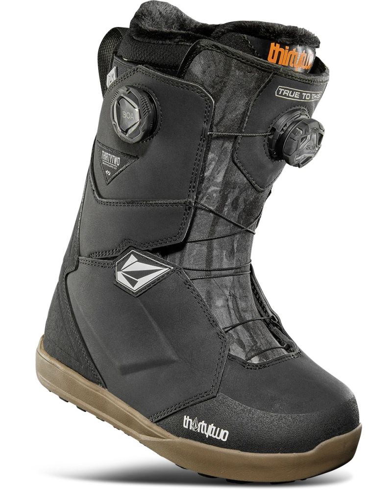 Boots Snowboard ThirtyTwo W Lashed Double BOA X VOLCOM Black/Gum 38