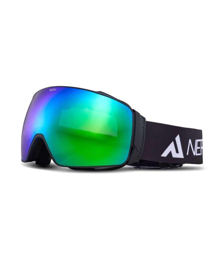 Ochelari Ski Snowboard NERV Focus Black/Green