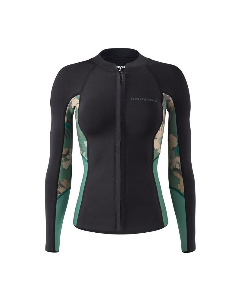 Bluza Neopren Patagonia R1 Lite Yulex Top 1.5mm black camo 4