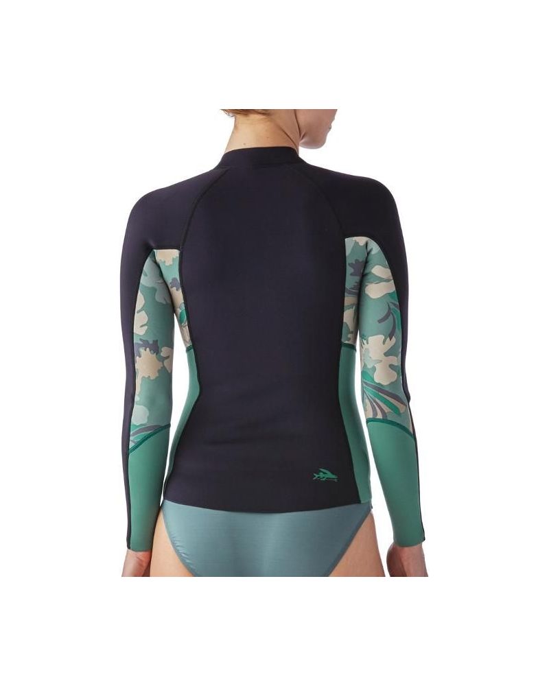 Bluza Neopren Patagonia R1 Lite Yulex Top 1.5mm black camo 4