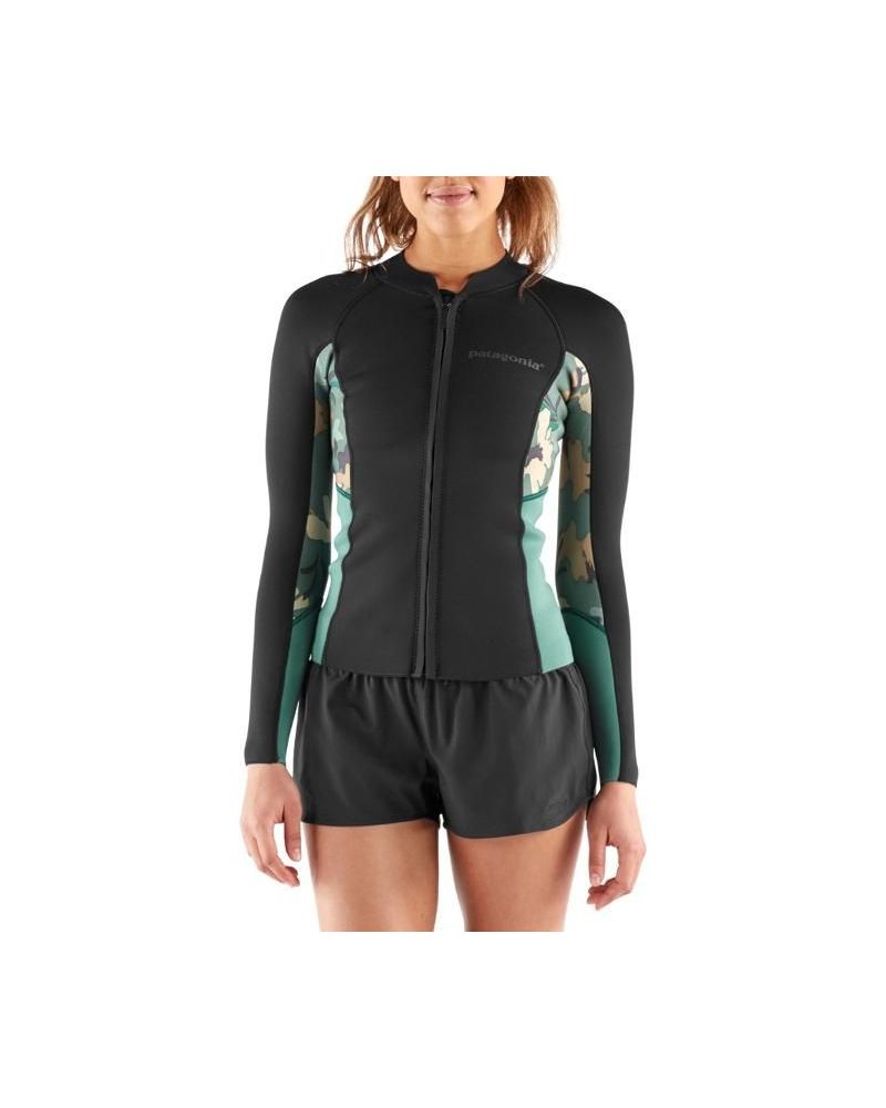 Bluza Neopren Patagonia R1 Lite Yulex Top 1.5mm black camo 4
