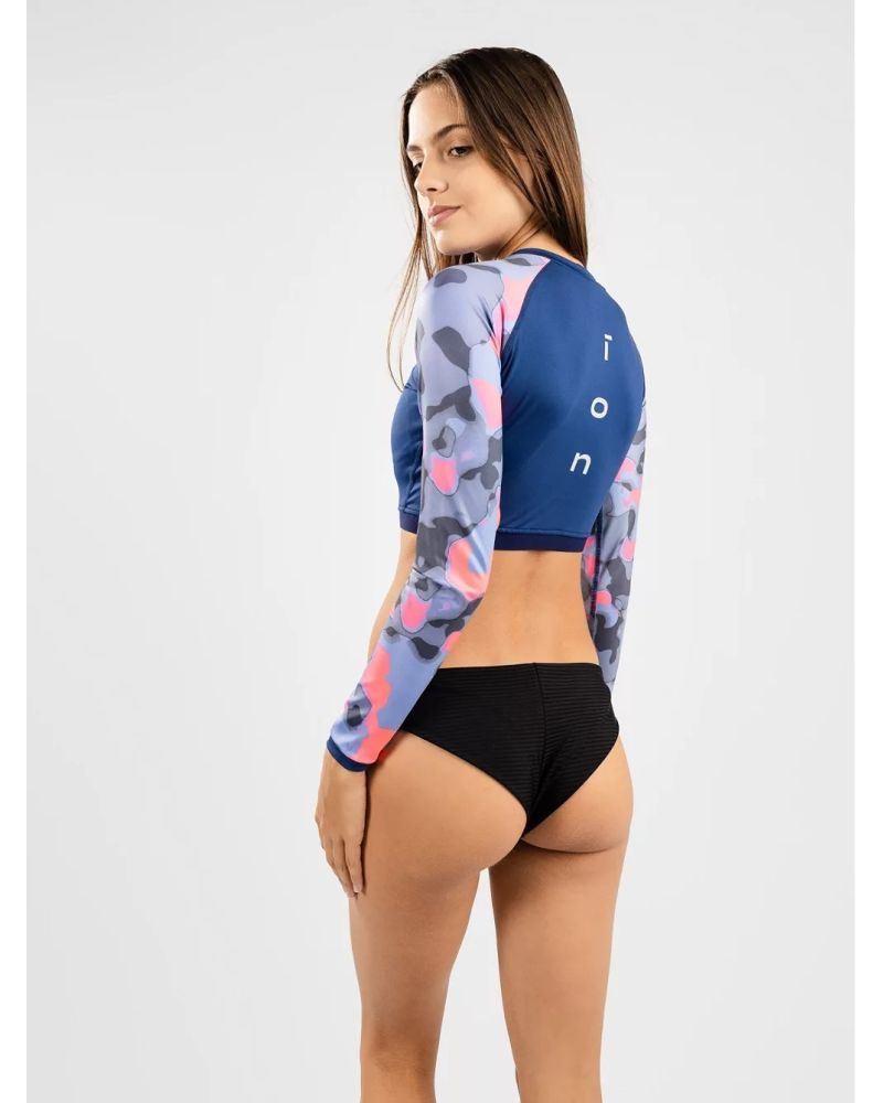 Lycra Ion Shorty Longsleeve Rashguard Blue XL