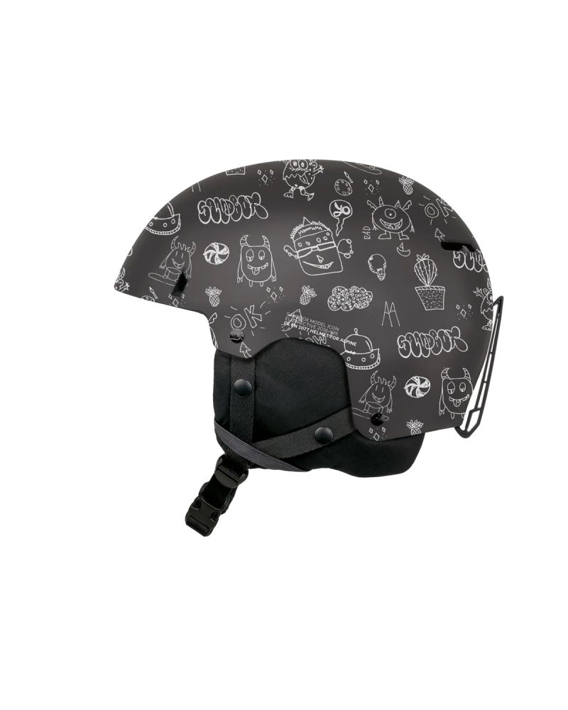 Casca Ski Snowboard SANDBOX - ICON ACE - Doodles W24