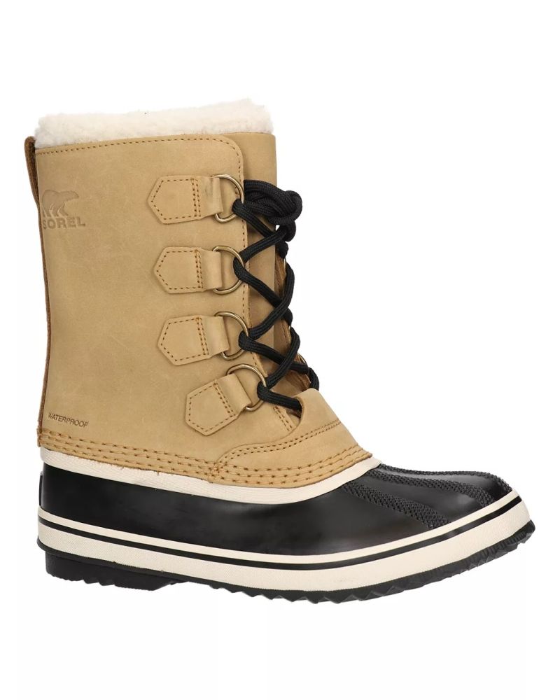 Papuci Iarna Sorel 211964 Pac 2 WP Buff Black Brown 36
