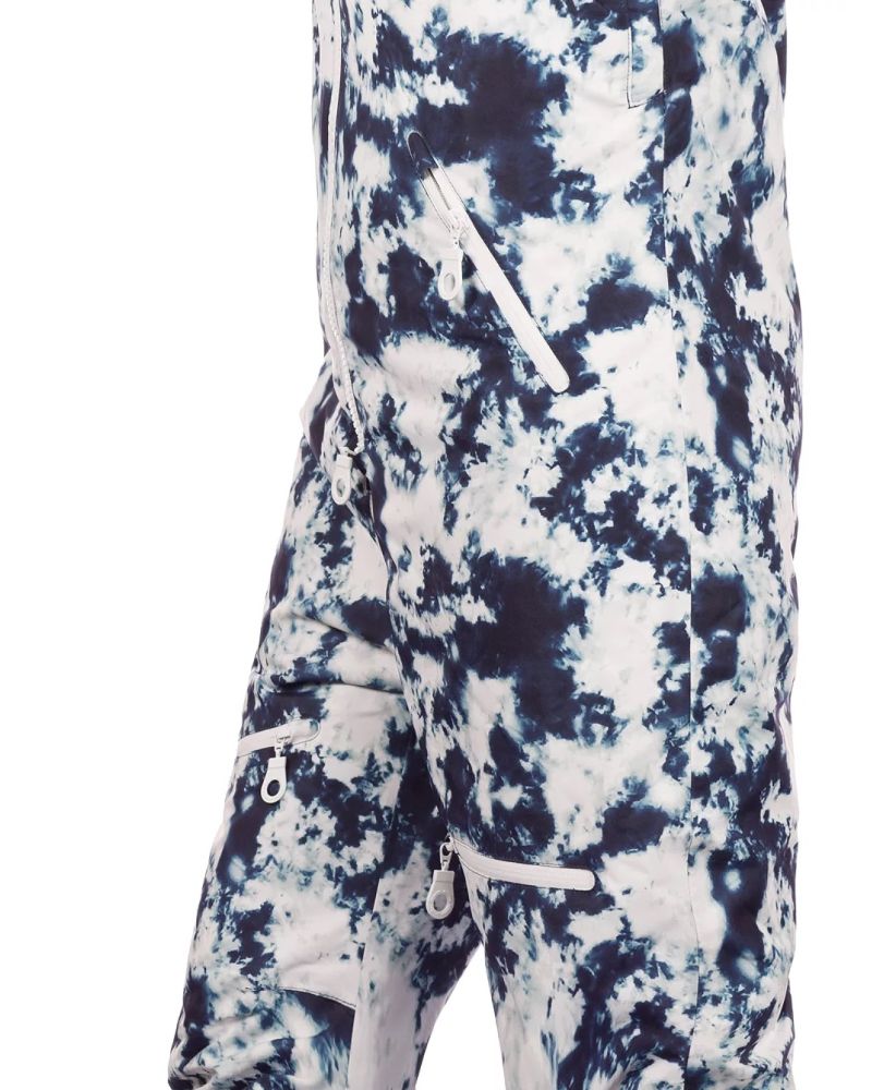 Costum Snow Oneskee Original Pro Long Overall Blue Tie Dye LXL